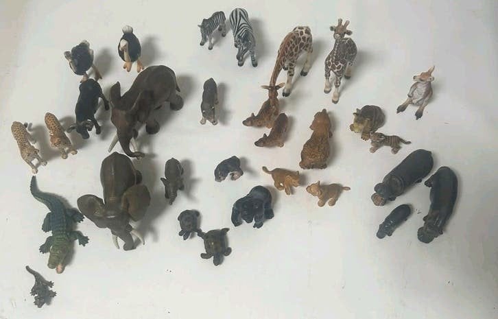Vintage Schleich Dieren, Schleich wilde dieren, olifanten, Ophalen, Nieuw, Nvt, Nvt