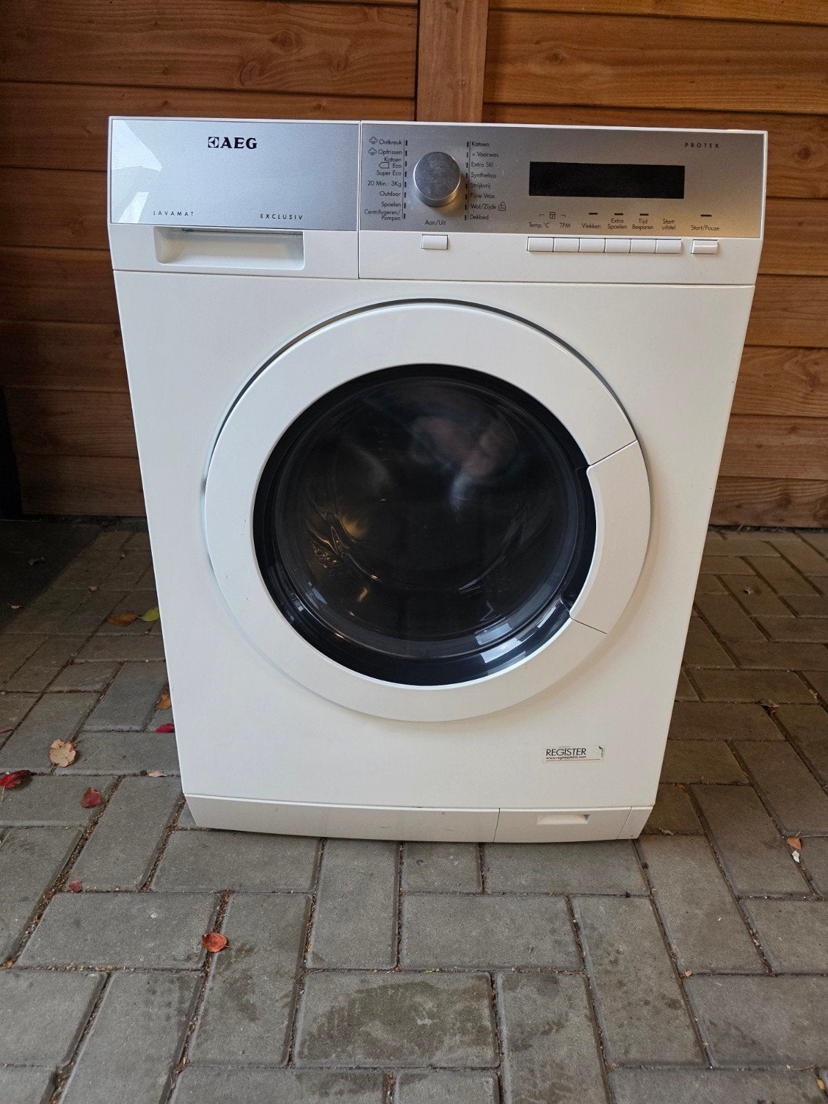 Aeg 8kg wasmachine XXL vulopening A++, Witgoed en Apparatuur, Ophalen, Minder dan 85 cm, 8 tot 10 kg, Voorlader