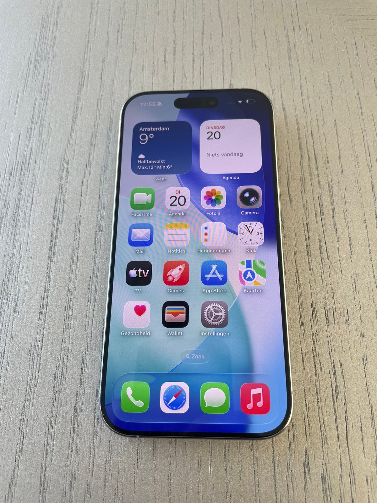 iPhone 16 Pro 256GB zo goed als nieuw, Telecommunicatie, Wit, Ophalen of Verzenden, Zo goed als nieuw, Zonder simlock