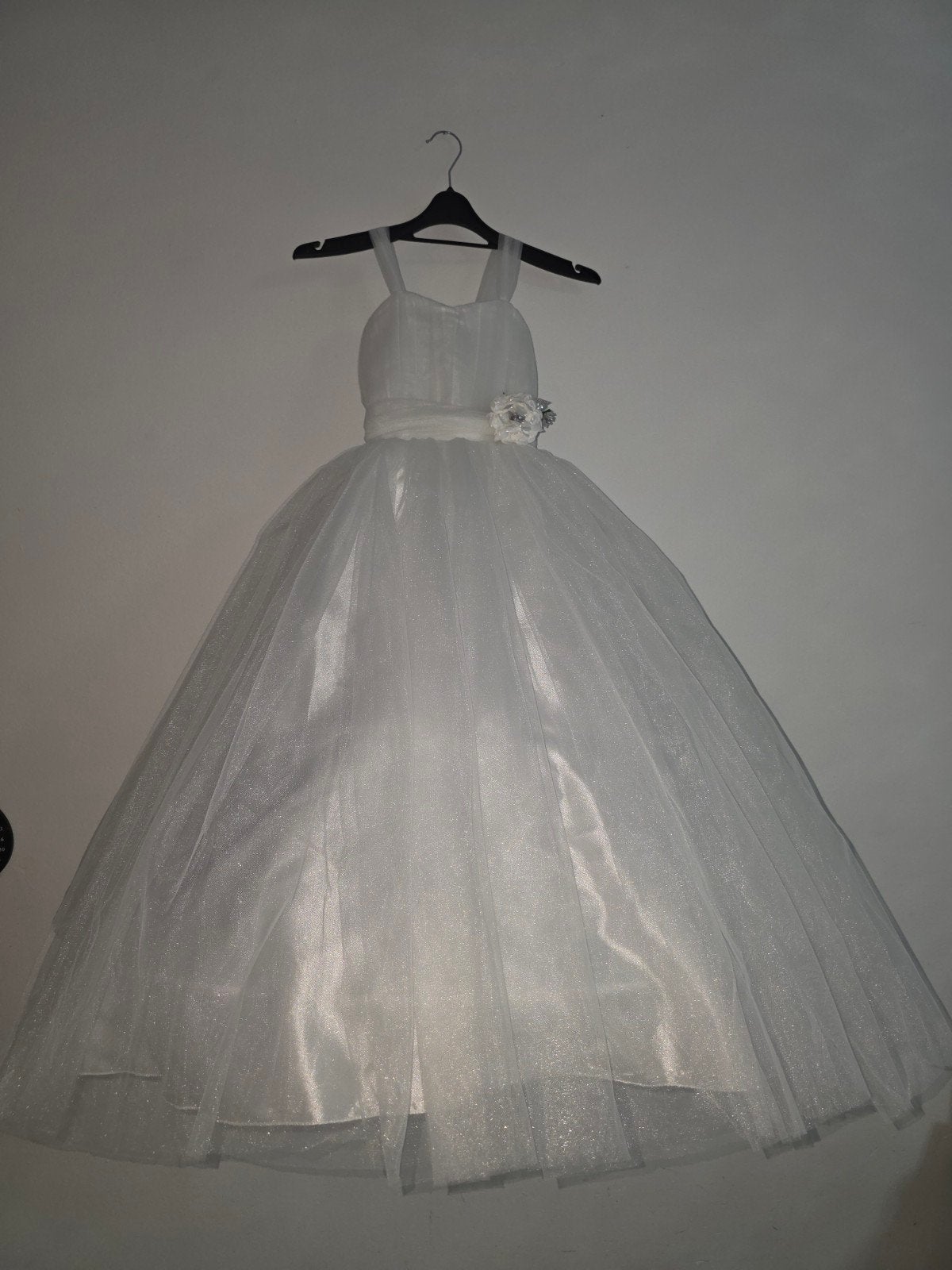 Nieuw Witte glitter feest jurk met hoepel gala jurk kerst co, Kinderen en Baby's, Ophalen of Verzenden, Nieuw, Meisje, Jurk of Rok