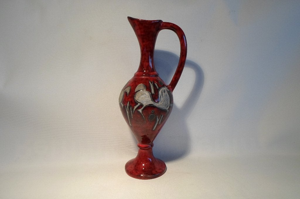 Marcello Fantoni Sgraffito Raymor Italy Vaas, Ophalen of Verzenden