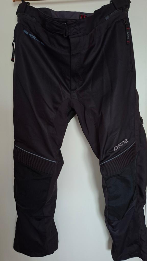 DANE AIRvent motorbroek - Zwart, maat 58, Heren, DANE, Ophalen of Verzenden, Broek | textiel