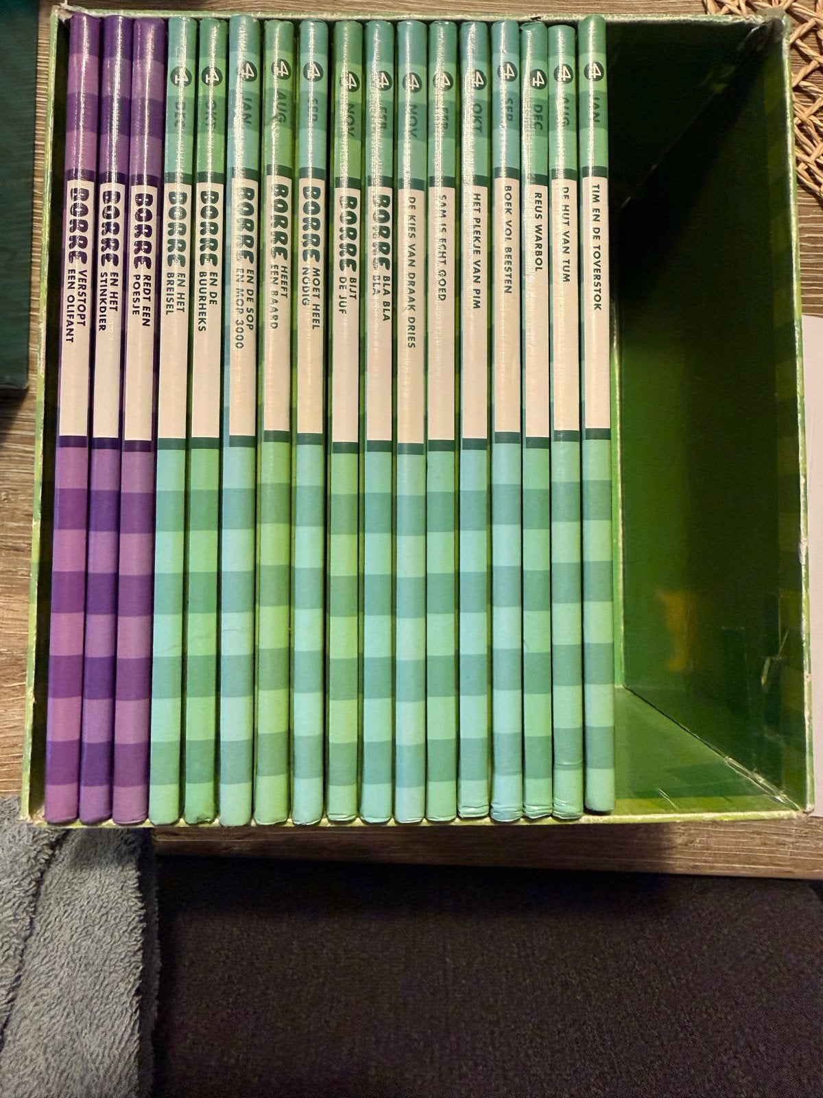 Borre boeken set - 14 Groep 4 en 3 Groep 1 boeken, Boeken, Ophalen, Zo goed als nieuw, Fictie algemeen