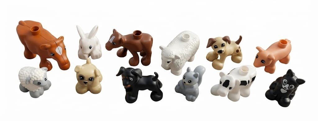LEGO Duplo Dierenfiguren, Ophalen of Verzenden, Gebruikt, Overige merken