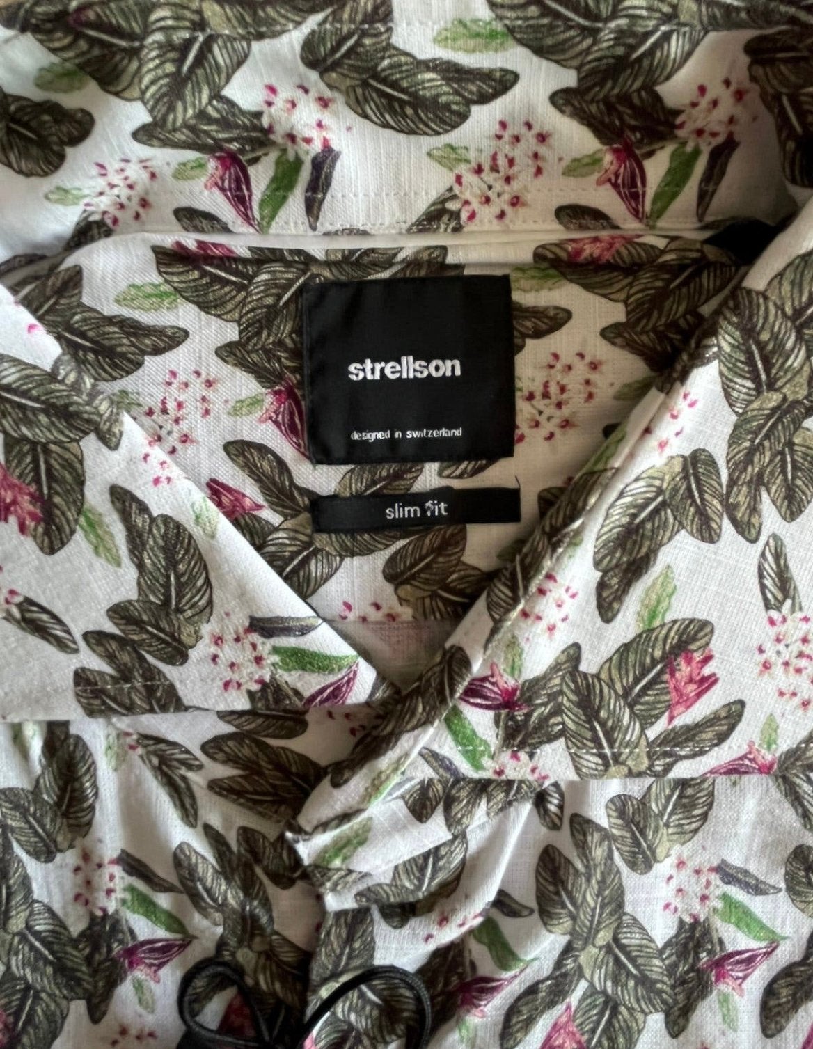 Strellson slimfit overhemd, maat 43, nieuw, wvp €79,95, Overige kleuren, Nieuw, Ophalen of Verzenden, Nvt