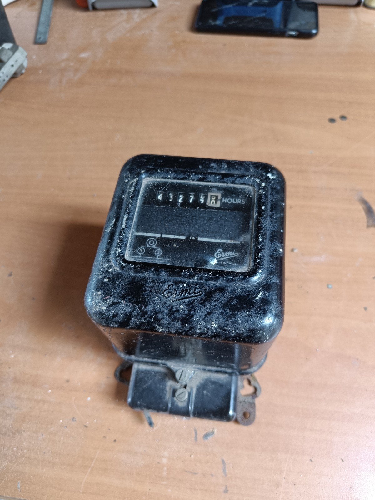 Ermi Draaiuren Registratie - Vintage Urenteller, Ophalen of Verzenden