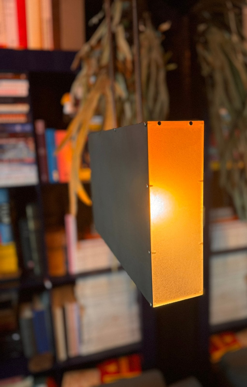 hanglamp jaren ’90 nineties industrieel design uniek, Kunststof, \, Zo goed als nieuw, \
