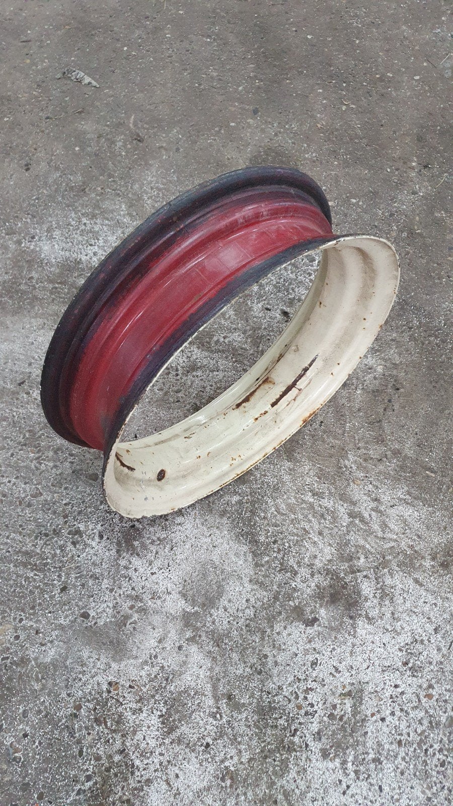 oldtimer velg voorvelg 16 farmall John Deere, of ander merk, Ophalen of Verzenden, Gebruikt