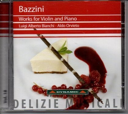 Bazzini: Works for Violin and Piano - Luigi Alberto Bianchi, Kamermuziek, Overige componisten, Ophalen of Verzenden, Zo goed als nieuw