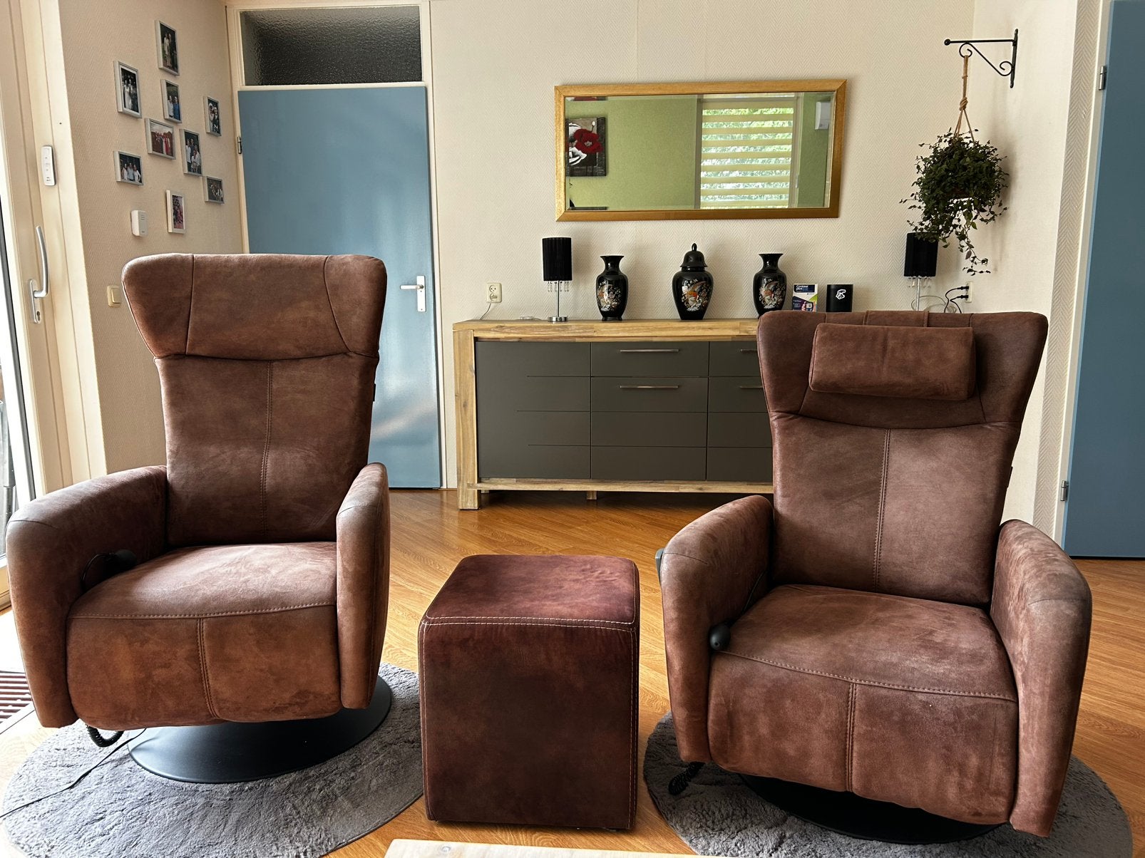 Sta op fauteuil Sorisso (Prominent)  2 stuks nu 650,-, 75 tot 100 cm, Ophalen of Verzenden, Zo goed als nieuw, Modern/klassiek