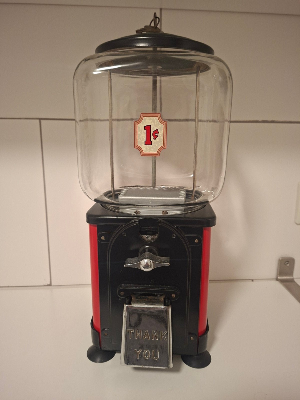 Victor topper usa pinda kauwgomballen automaat mancave diner, Ophalen of Verzenden, Zo goed als nieuw