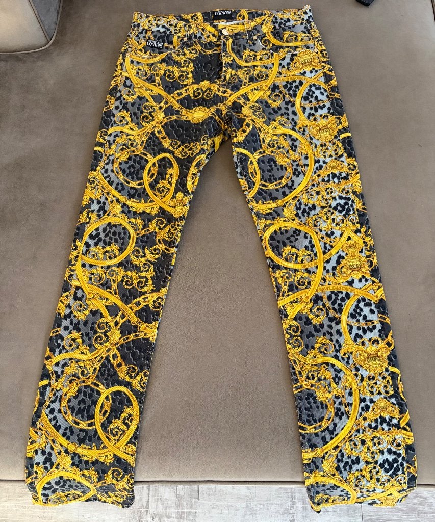 Versace broek, Verzenden, Overige maten, Zo goed als nieuw, Versace Jeans Couture