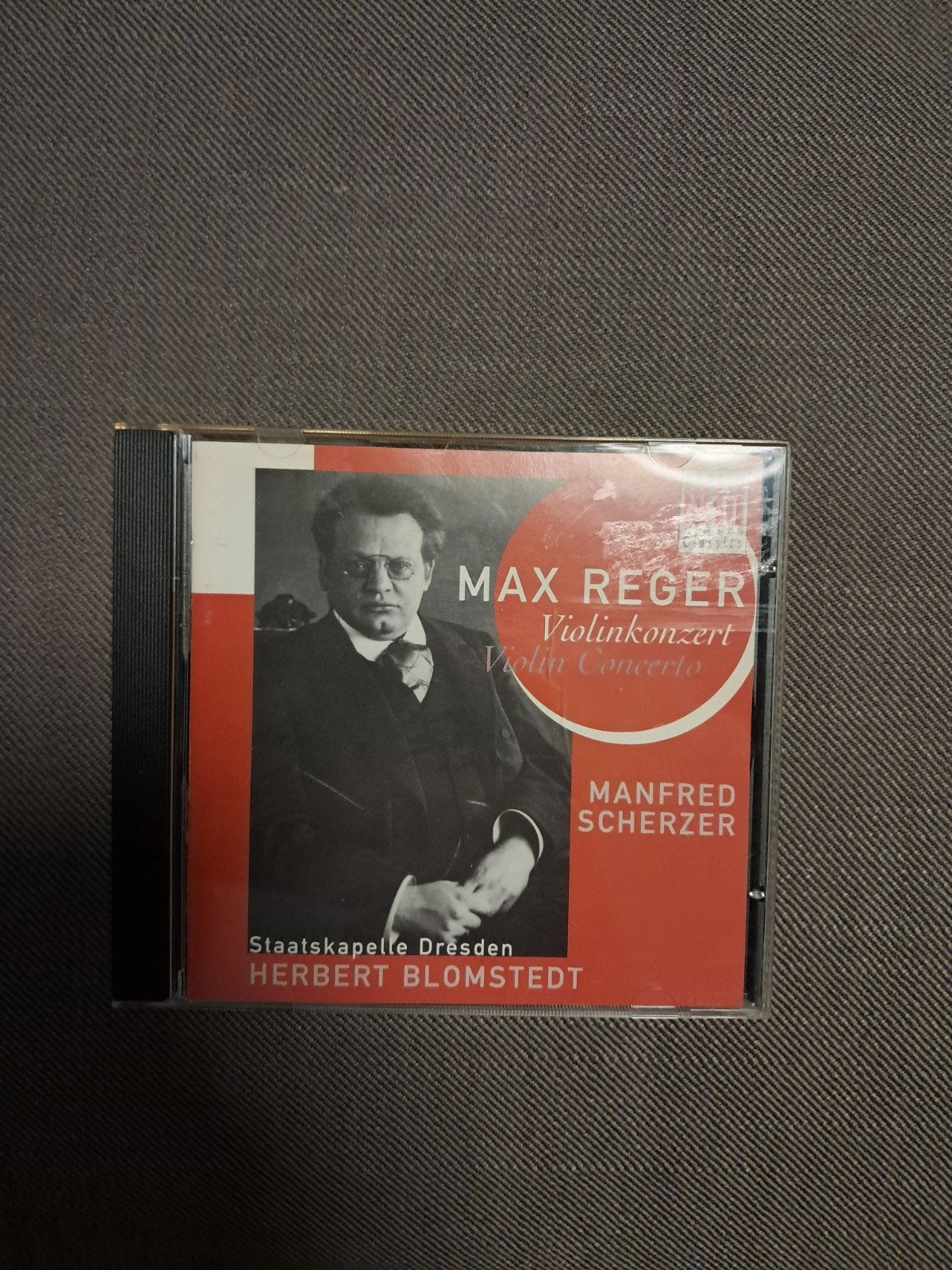 Max reger: violinkonzert, staatskapelle dresden. Scherzer, Verzenden, Romantiek, Zo goed als nieuw, Orkest of Ballet