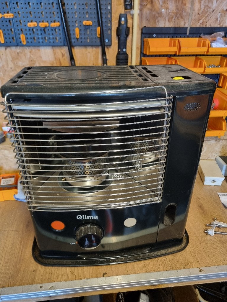 Qlima Kouskachel R4024TC 2400W + Vloeistof, Ophalen, Gebruikt, Vrijstaand, Overige soorten
