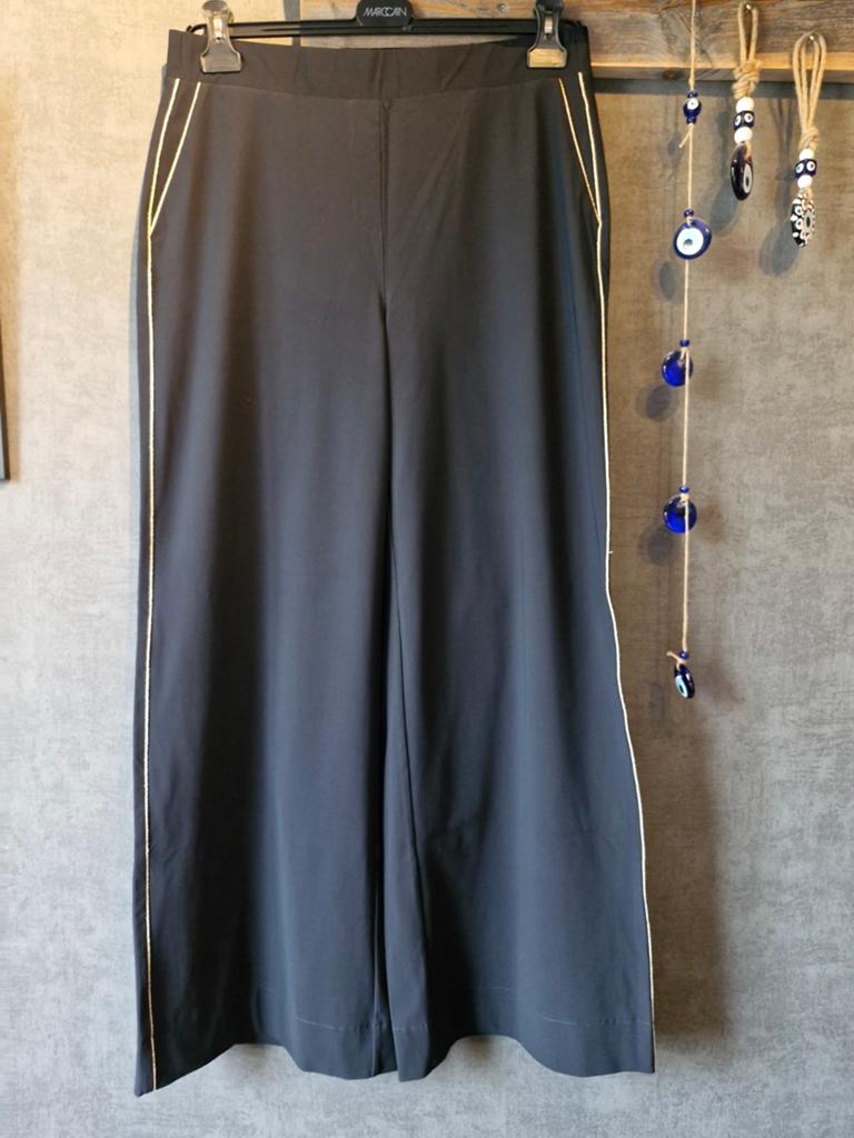 Studio Anneloes donkerblauwe wide leg trousers maat XL, Studio Anneloes, Blauw, Maat 46/48 (XL) of groter, Ophalen of Verzenden