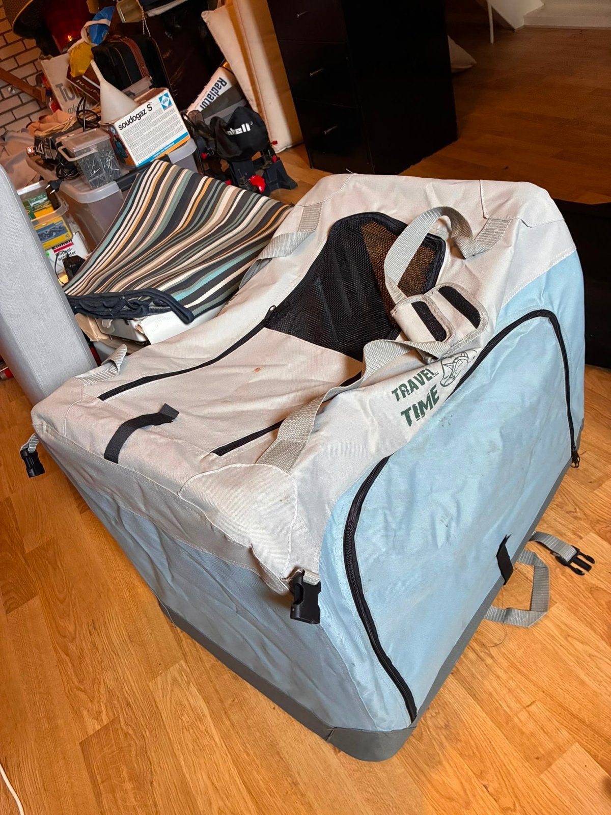 Hond bench Beeztees Travel Time, Ophalen, Zo goed als nieuw
