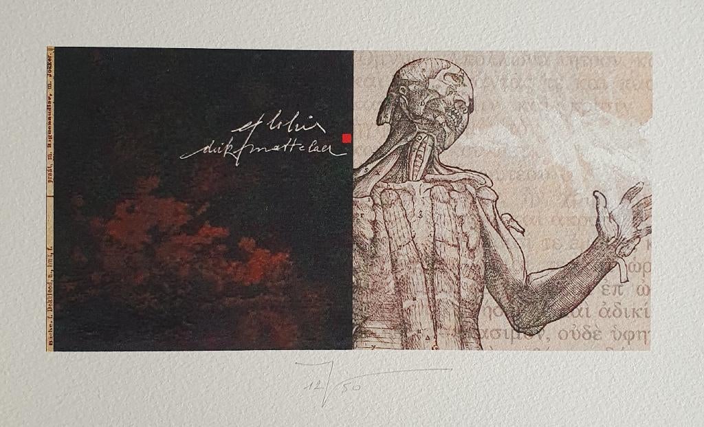 Exlibris / Ex libris M. Baeyens, medisch, Antiek en Kunst, Verzenden