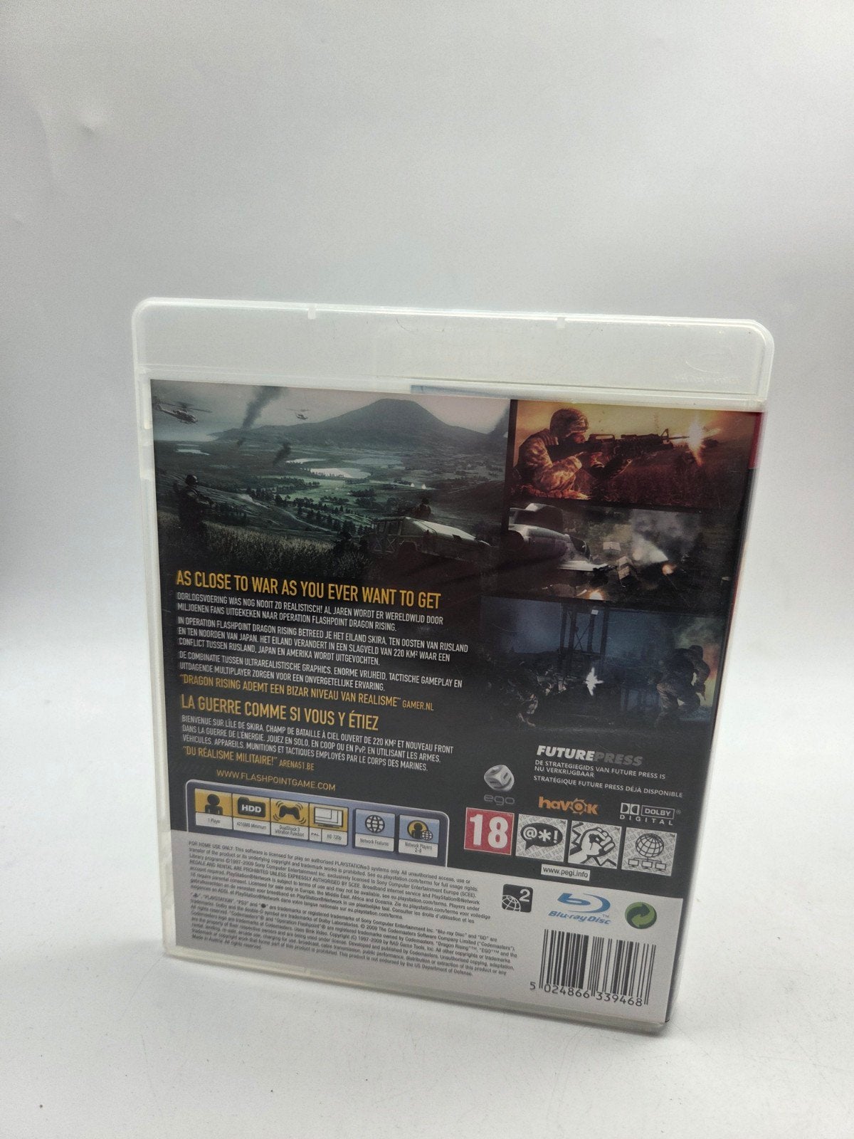 Operation Flashpoint: Dragon Rising PS3, Online, Gebruikt, Vanaf 18 jaar, Shooter
