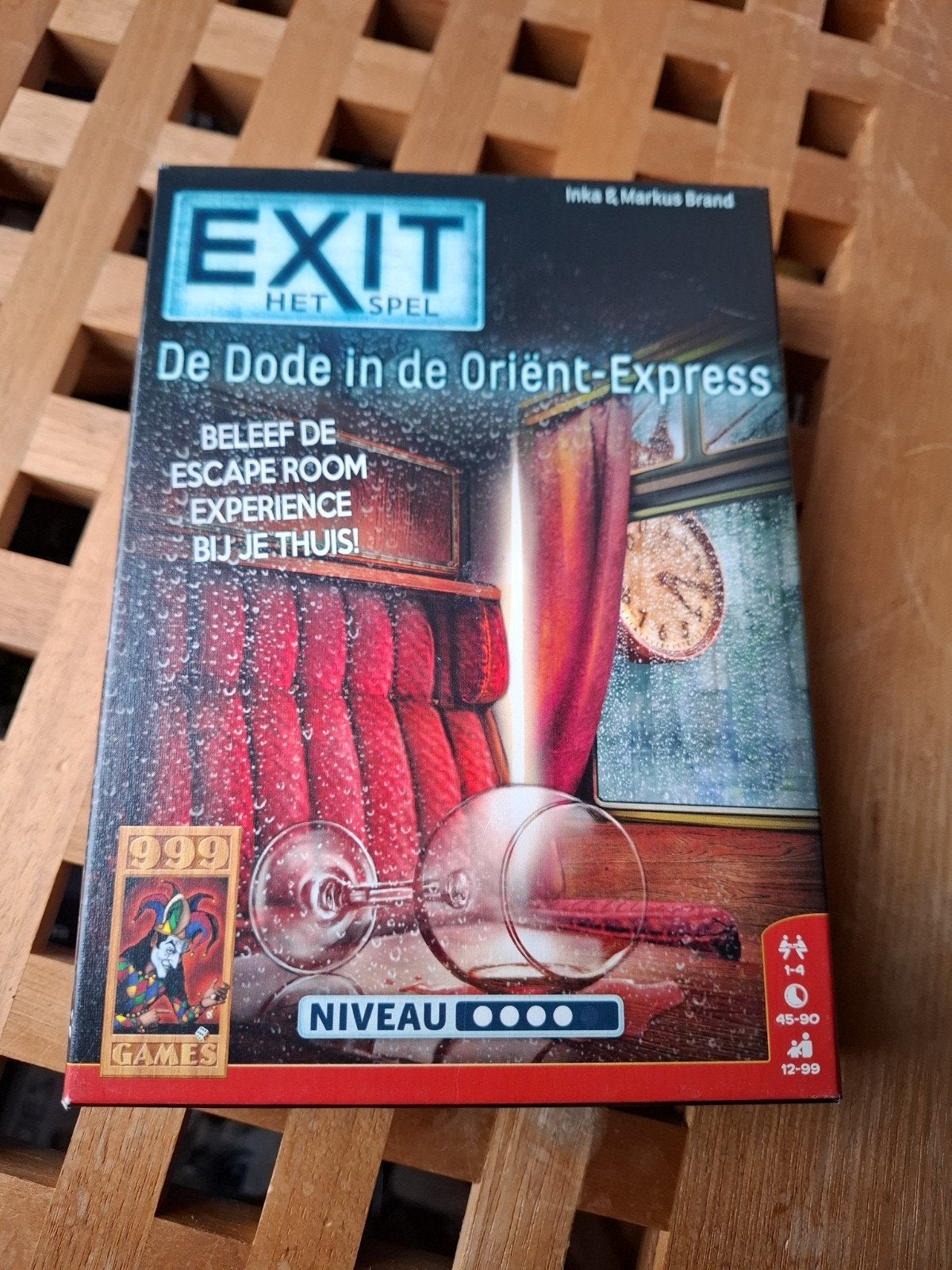 Exit: De Dode in de Oriënt-Express - Zo goed als nieuw, Een of twee spelers, Ophalen of Verzenden, Zo goed als nieuw, 999 Games
