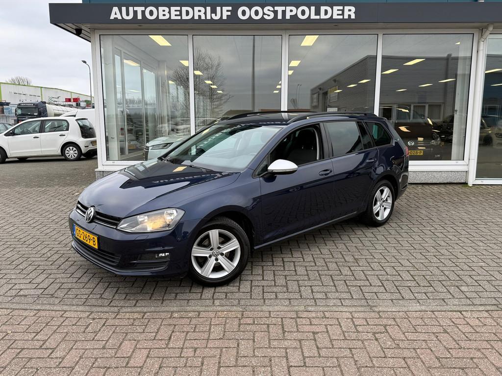 Volkswagen Golf Variant 1.2 TSI Comfortline DSG, Euro 5, Stof, Gebruikt, Zwart