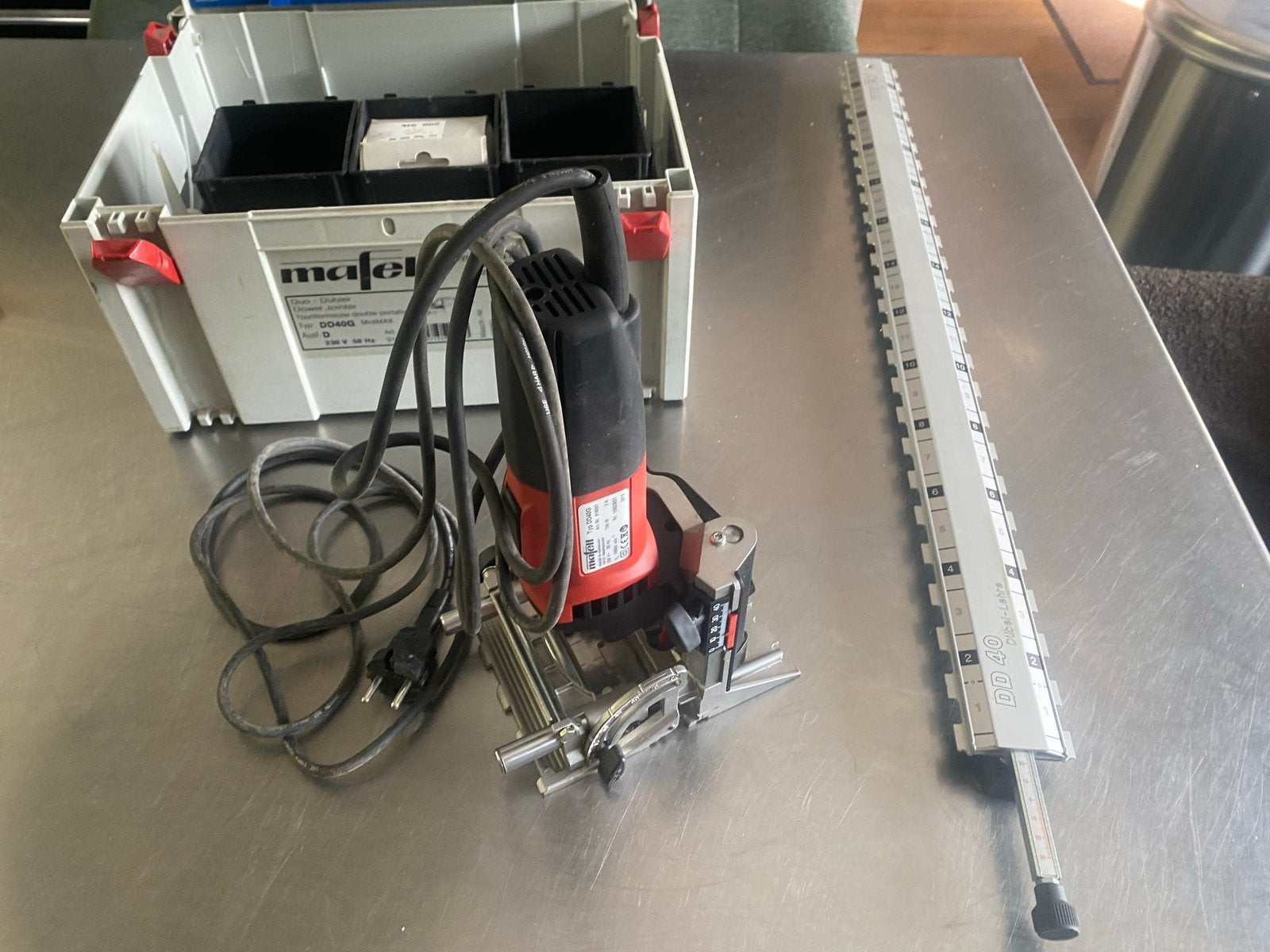 Mafell DD40G Duo-Dubbelaar MidiMAX Lamellenfrees, Ophalen, Gebruikt, Elektrisch, Lamellenfrees
