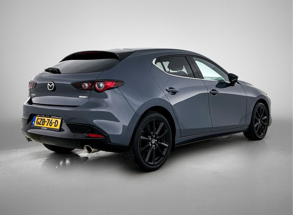 Mazda 3 2.0 e-SkyActiv-X M Hybrid 186 Homura | Stoelverwarmi, Auto's, Mazda, Gebruikt, 4 cilinders, Automatische klimaatregeling