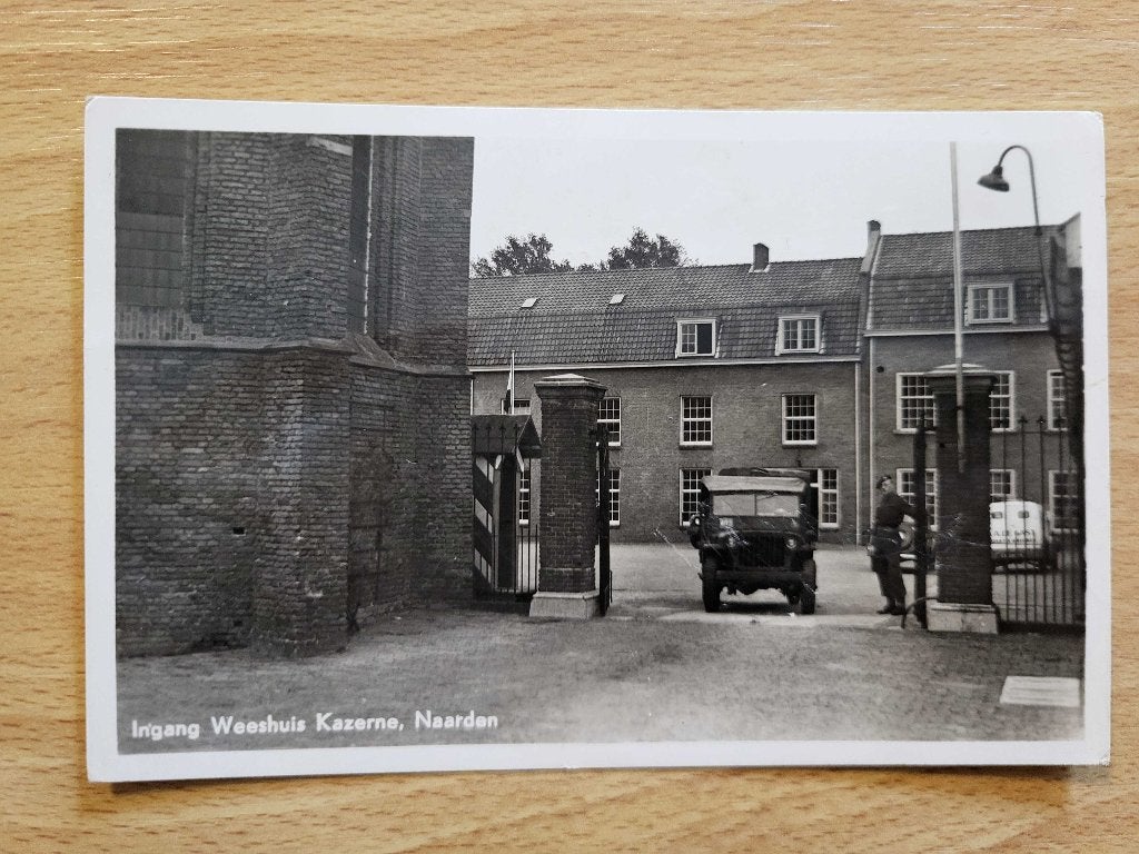 ansicht NAARDEN Weeshuiskazerne Militair Leger, Ophalen of Verzenden, Voor 1920, Noord-Holland