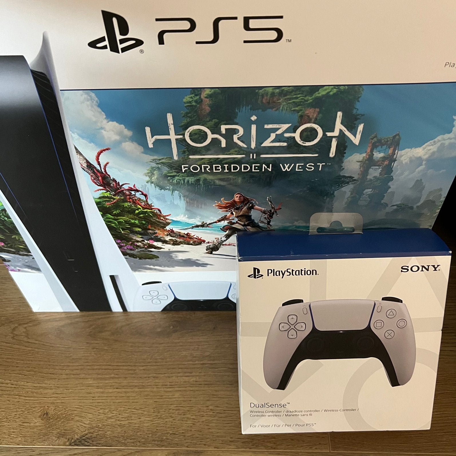 Ps5 disk edition - 2 controllers - plus games, Ophalen, Zo goed als nieuw, Playstation 5