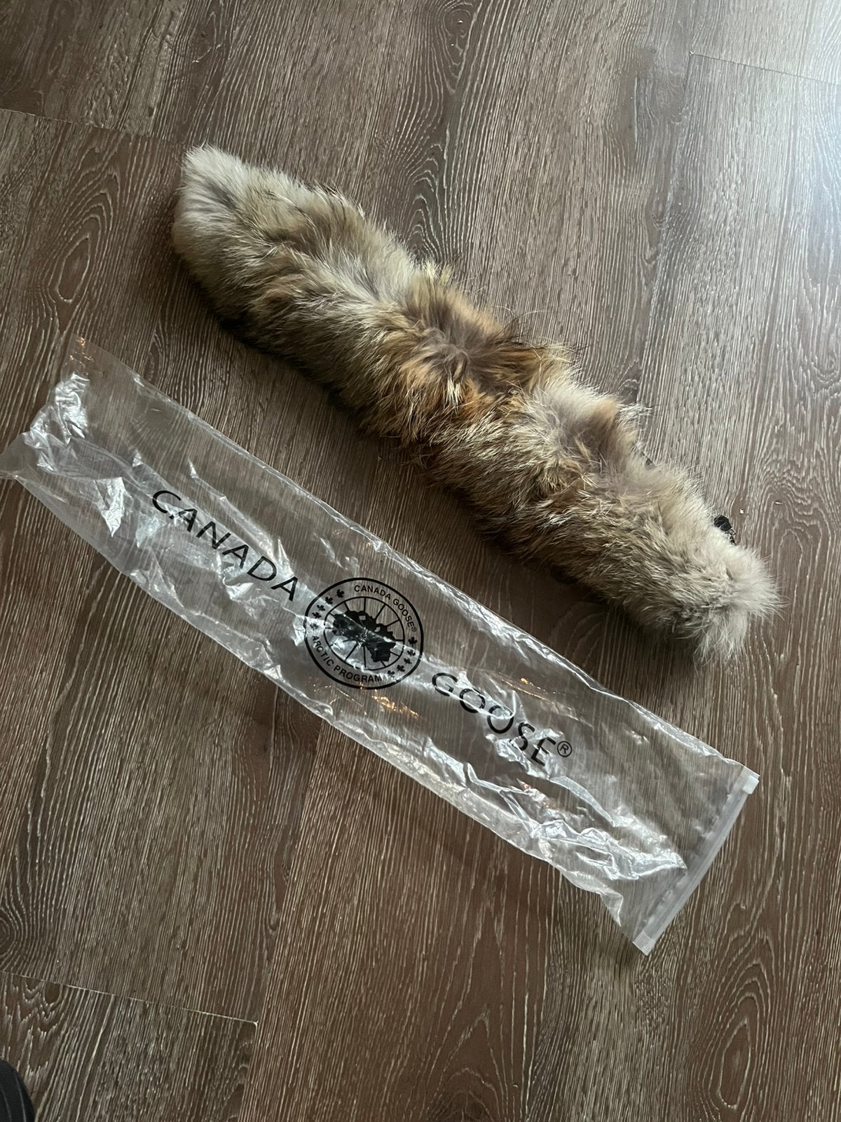 Canada Goose bontkraag echt bont nieuw, Ophalen of Verzenden, Nieuw, Zwart