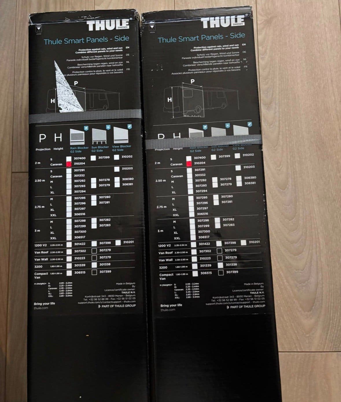 Thule Rain Blocker side G2 zijwand 200 caravan., Ophalen, Nieuw