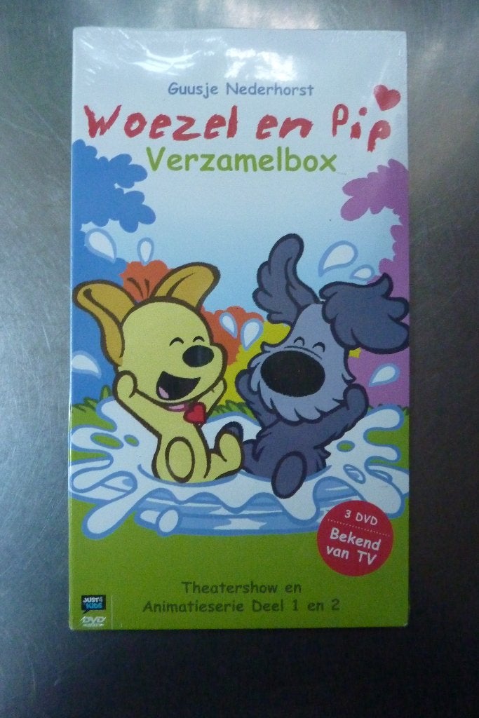 Woezel en Pip verzamelbox NIEUW, Cd's en Dvd's, Dvd's | Kinderen en Jeugd, Alle leeftijden, Ophalen of Verzenden, Dieren, Nieuw in verpakking
