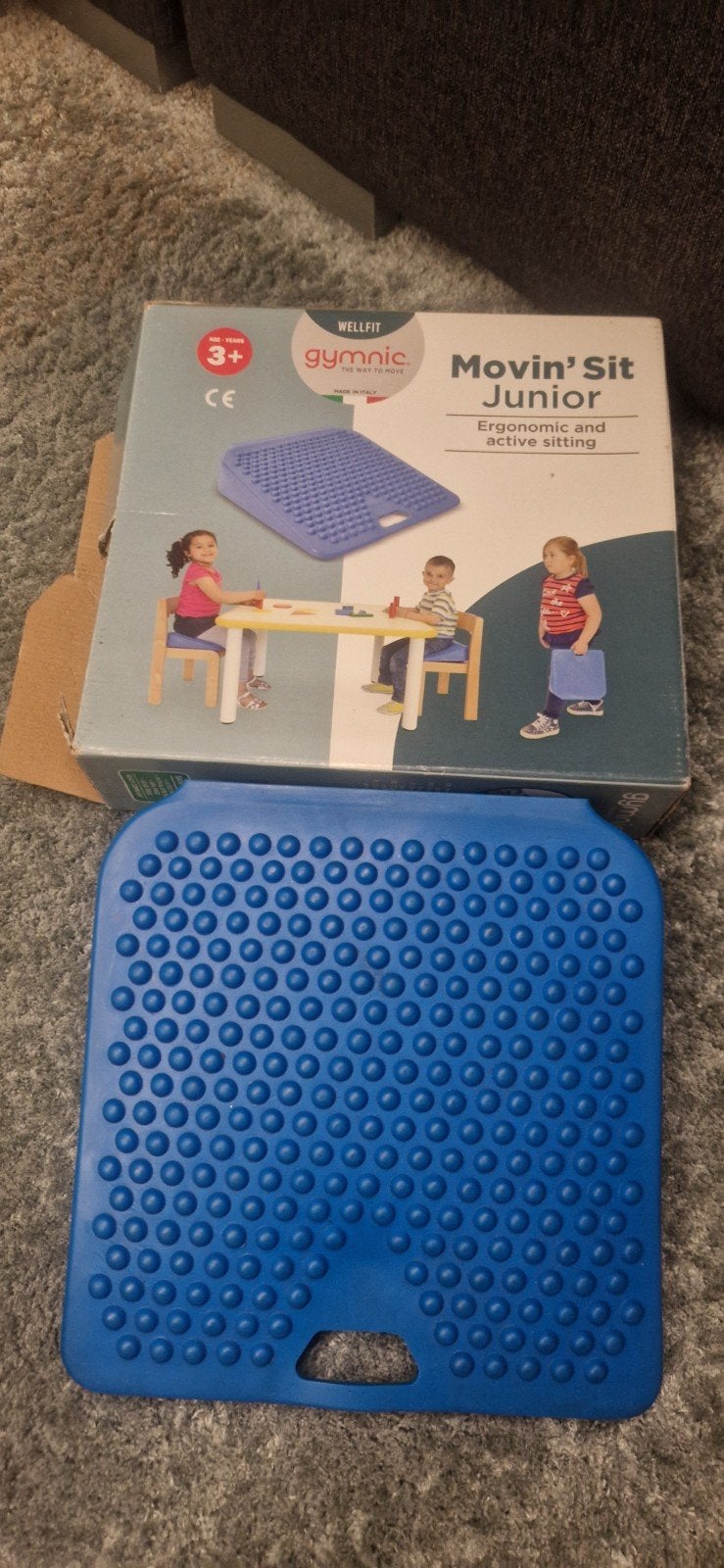 Kinder wiebelkussen - vierkant voor betere balans, Kinderen en Baby's, Overige Kinderen en Baby's, Ophalen of Verzenden, Gebruikt