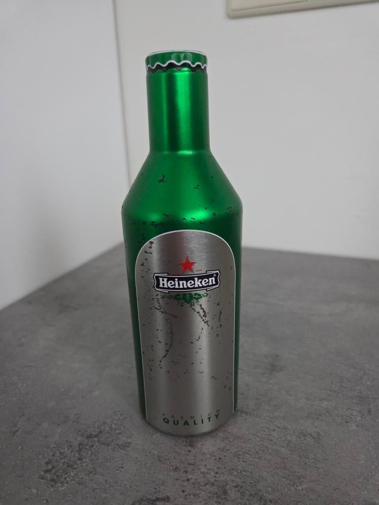 Heineken flesje met opener, Ophalen of Verzenden, Flesopener, Heineken