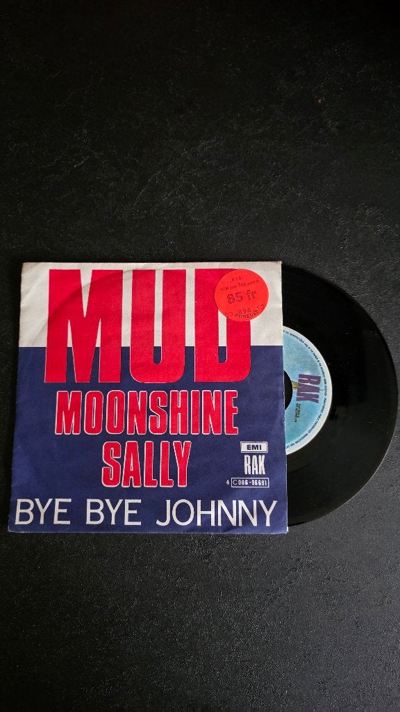 45 toeren, 7”single van: Mud, Gebruikt, 7 inch, Ophalen of Verzenden, Pop