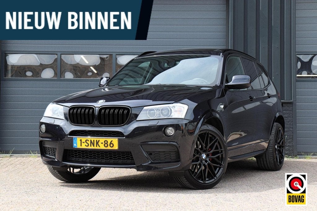 BMW X3 xDrive35i M-Sport M-Pakket |XENON|PANO|MEMORY|LEDER|S, Auto's, BMW, Automaat, Gebruikt, Huisgarantie, Automatische klimaatregeling