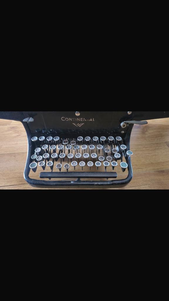 Continental typemachine, Diversen, Ophalen, Gebruikt
