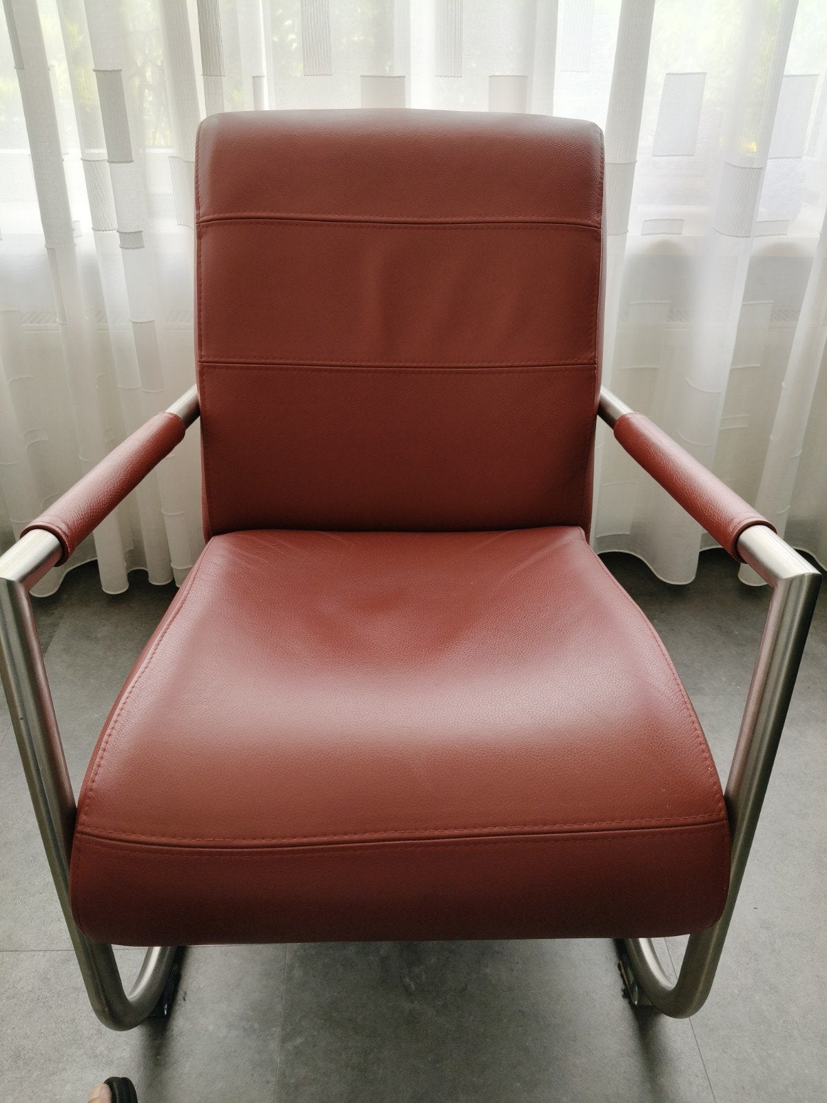 Fauteuil, Huis en Inrichting, Fauteuils, Ophalen, Gebruikt, 75 tot 100 cm, 50 tot 75 cm