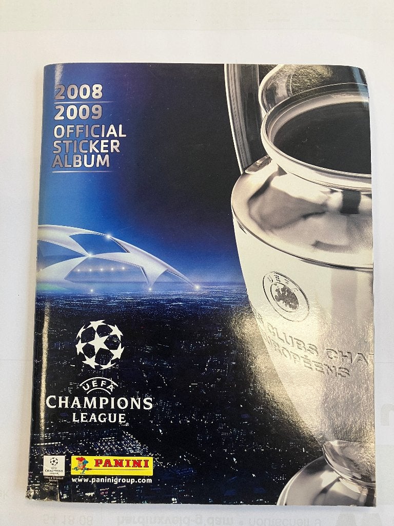 Panini Champions League 2008-2009, Ophalen of Verzenden, Gebruikt, Buitenlandse clubs, Poster, Plaatje of Sticker