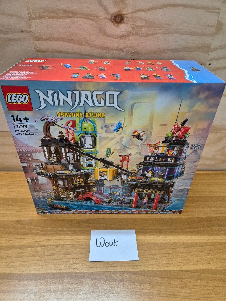 Lego 71799 ‘Ninjago City Markets’ (NIEUW!), Ophalen of Verzenden, Nieuw, Compleet, Lego