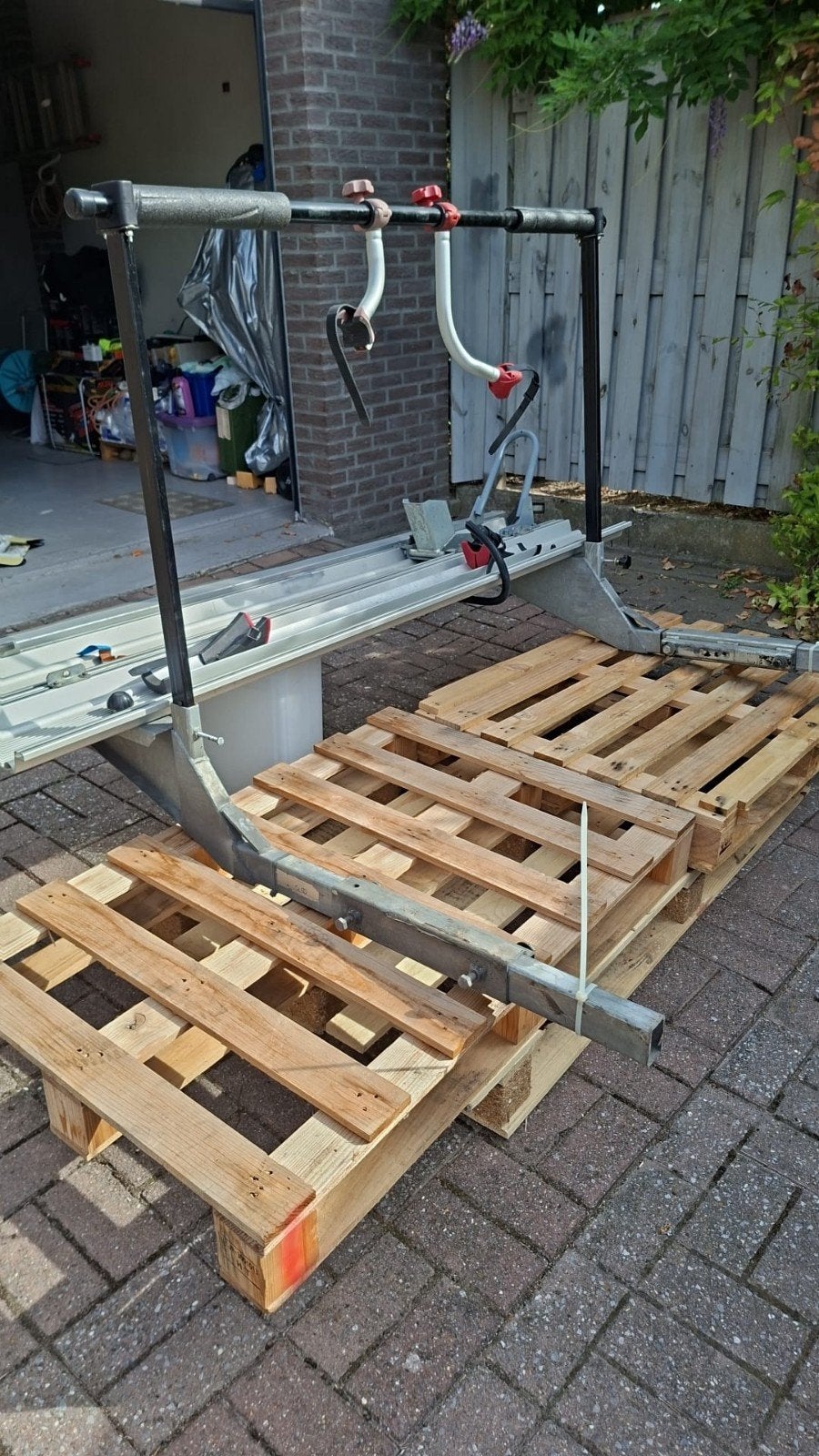 scooter/ fatbike/ Fietsendrager voor camper, Ophalen, Achterklepdrager
