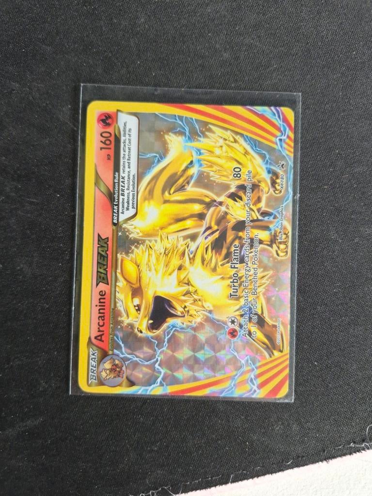 Arcanine BREAK XY180, Ophalen of Verzenden, Zo goed als nieuw, Losse kaart, Foil
