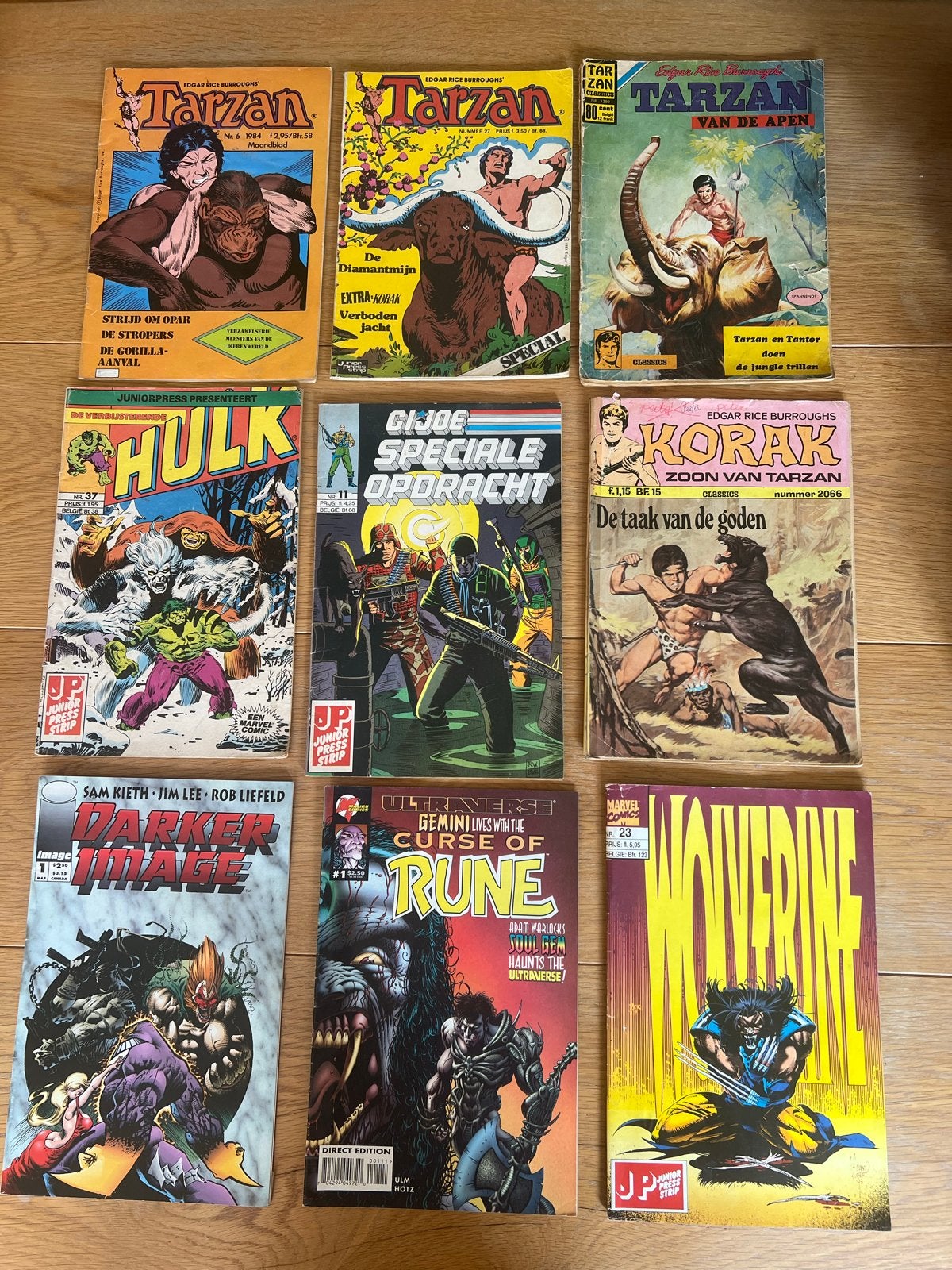 Grote collectie Amerikaanse comics (X-Men, Wolverine, Superm, Meerdere comics, Ophalen of Verzenden, Gelezen, Amerika