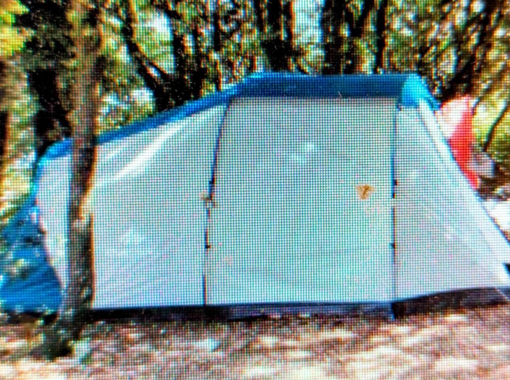 Decathlon tent, Caravans en Kamperen, Tenten, Ophalen, Gebruikt, Tot en met 3
