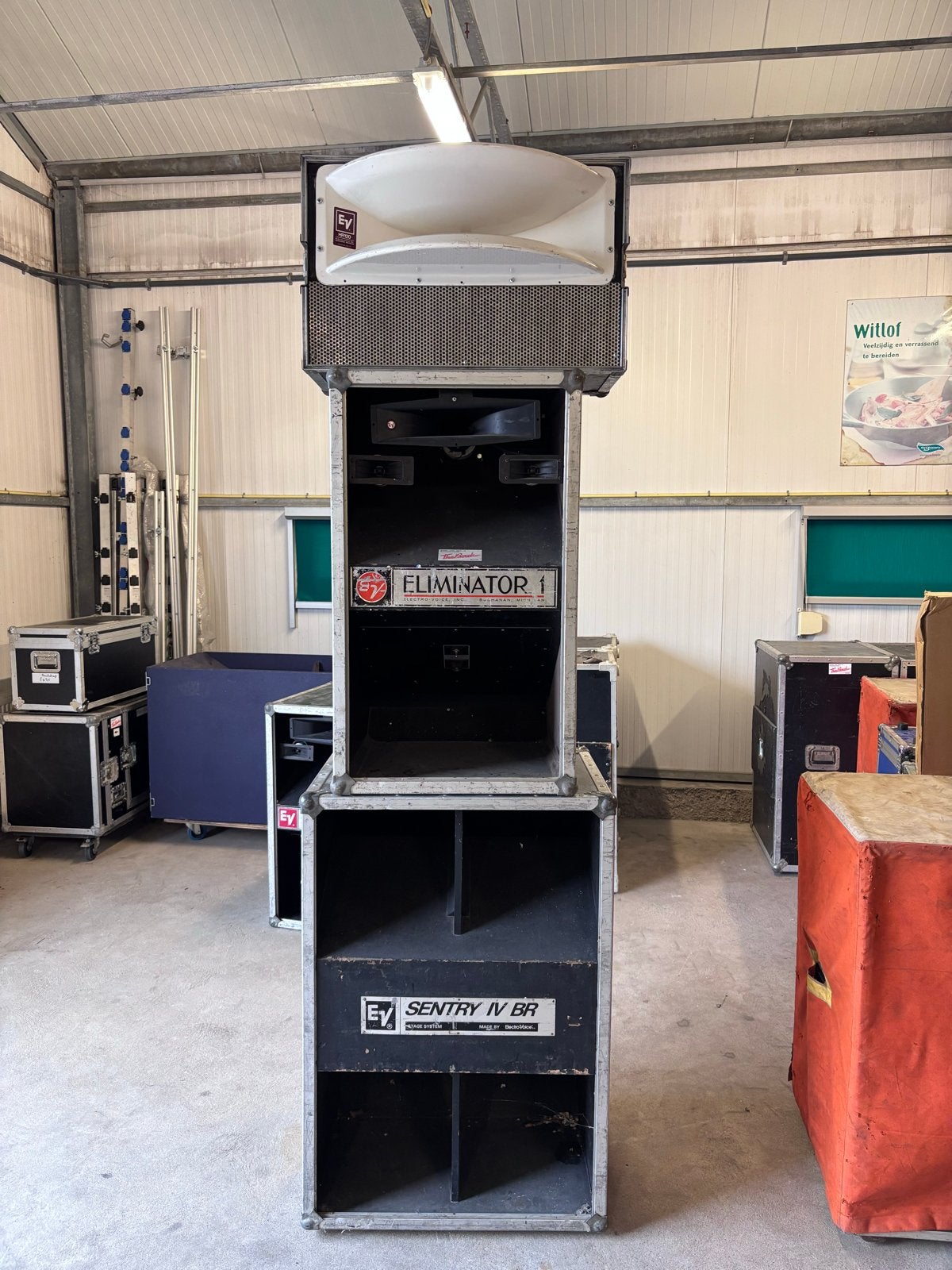 Vintage Ev Elektrovoice professionele geluidsinstallatie, Ophalen, Gebruikt, Audio