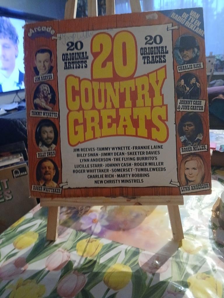 20 Country Greats plaat  Arcade LP (Jim Reeves, Johnny Cash), Ophalen of Verzenden, Gebruikt
