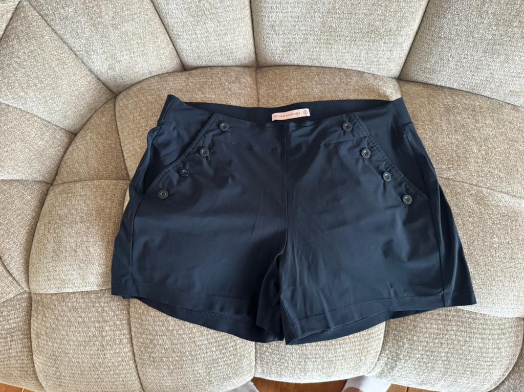 Studio Anneloes Romee korte broek blauw maat M, Kleding | Dames, Maat 38/40 (M), Kort, Blauw, Ophalen of Verzenden