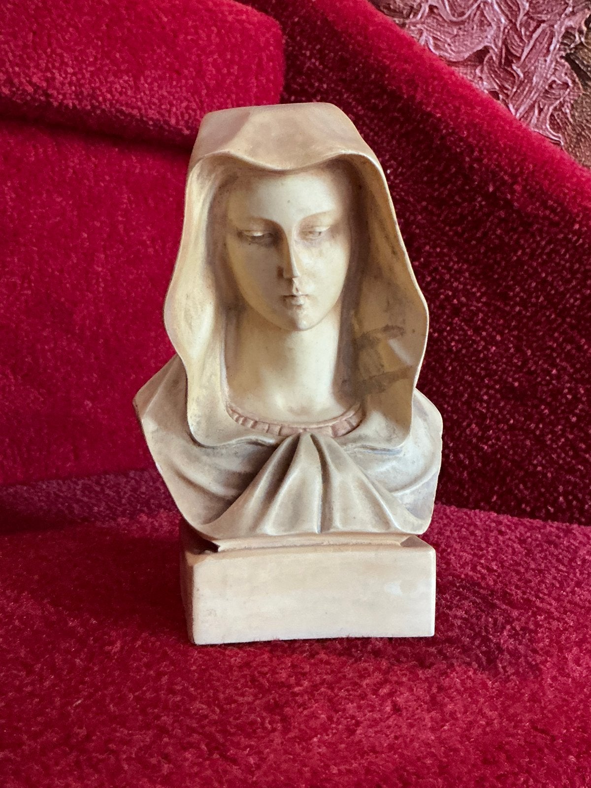 Kleine buste Maagd Maria ❤️ Mater Dolorosa, Antiek en Kunst, Ophalen of Verzenden