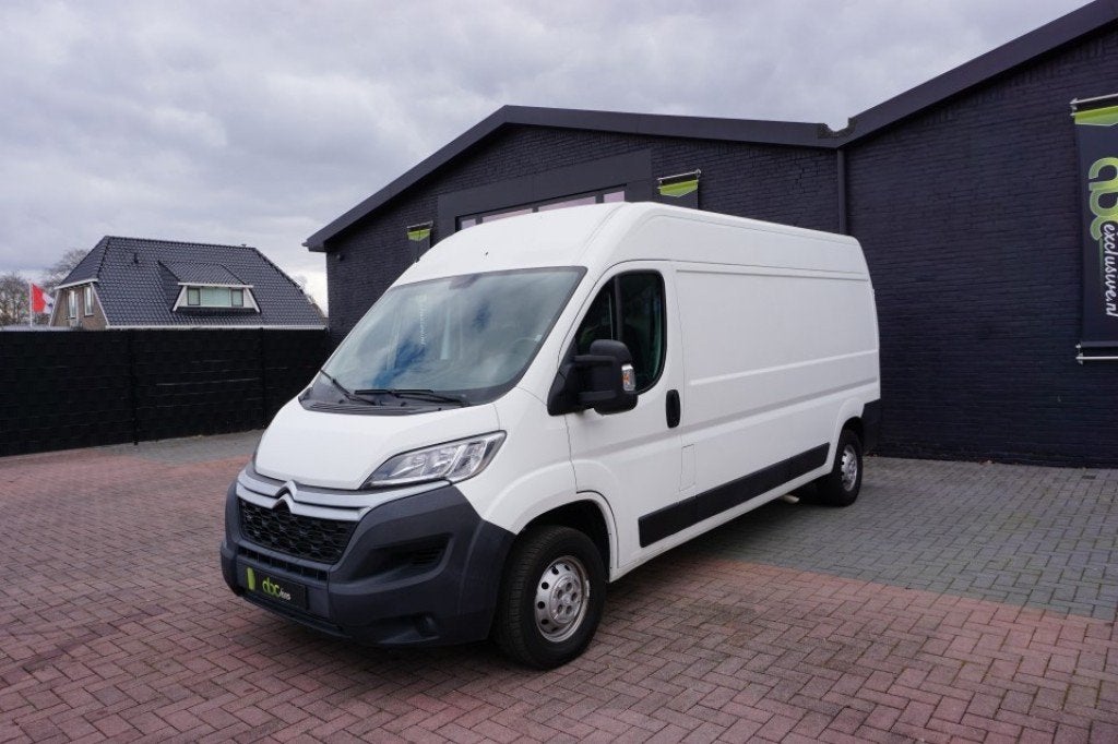 Citroen JUMPER 2.0 HDI 165 PK L3H2 TRANSLINE AIRCO 3 PERSOON, Huisgarantie, Wit, Bedrijf, Elektrische ramen