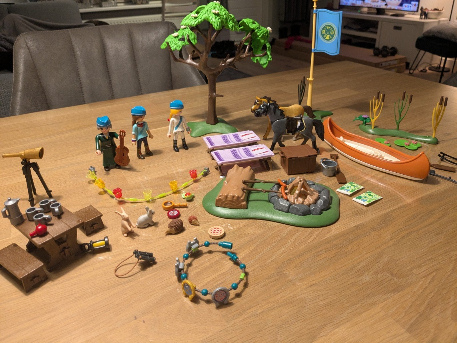 Playmobil Spirit paardenkamp 70329, Complete set, Overige typen, Ophalen of Verzenden, Zo goed als nieuw
