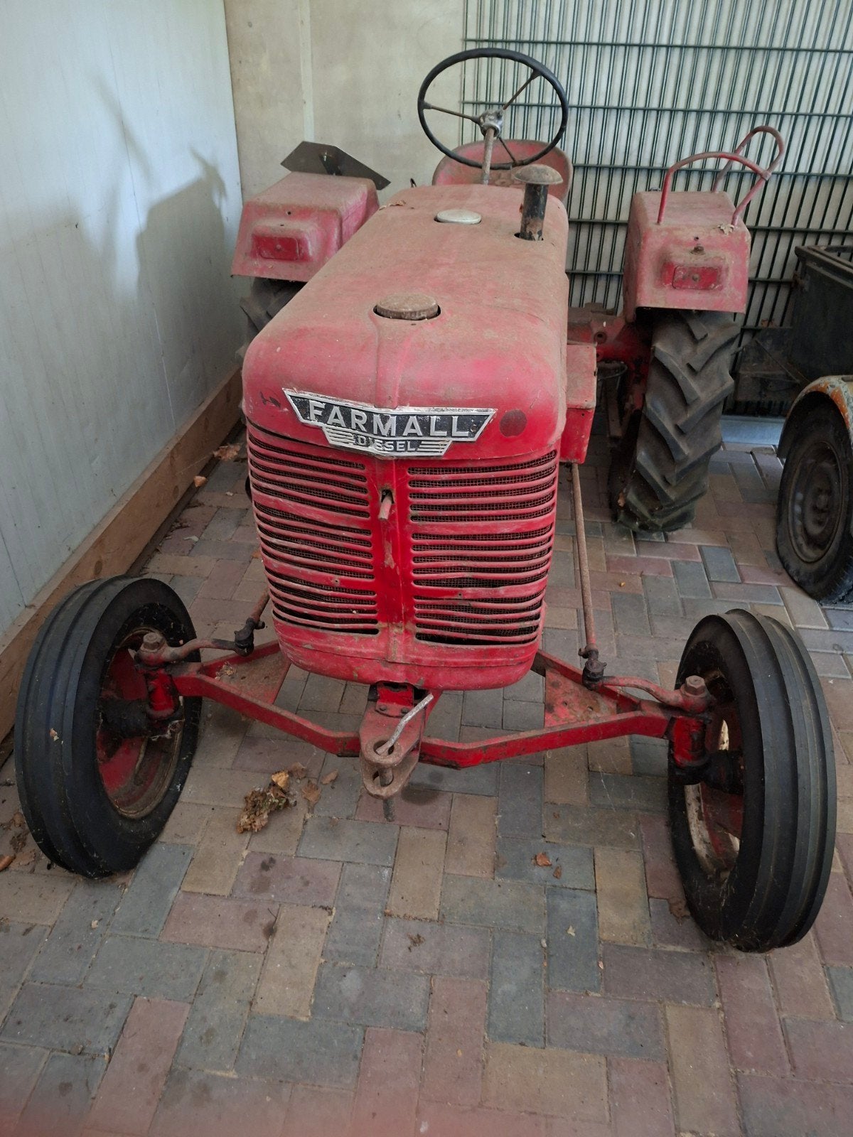 Klassieke Farmall Diesel Tractor - Oldtimer, Ophalen